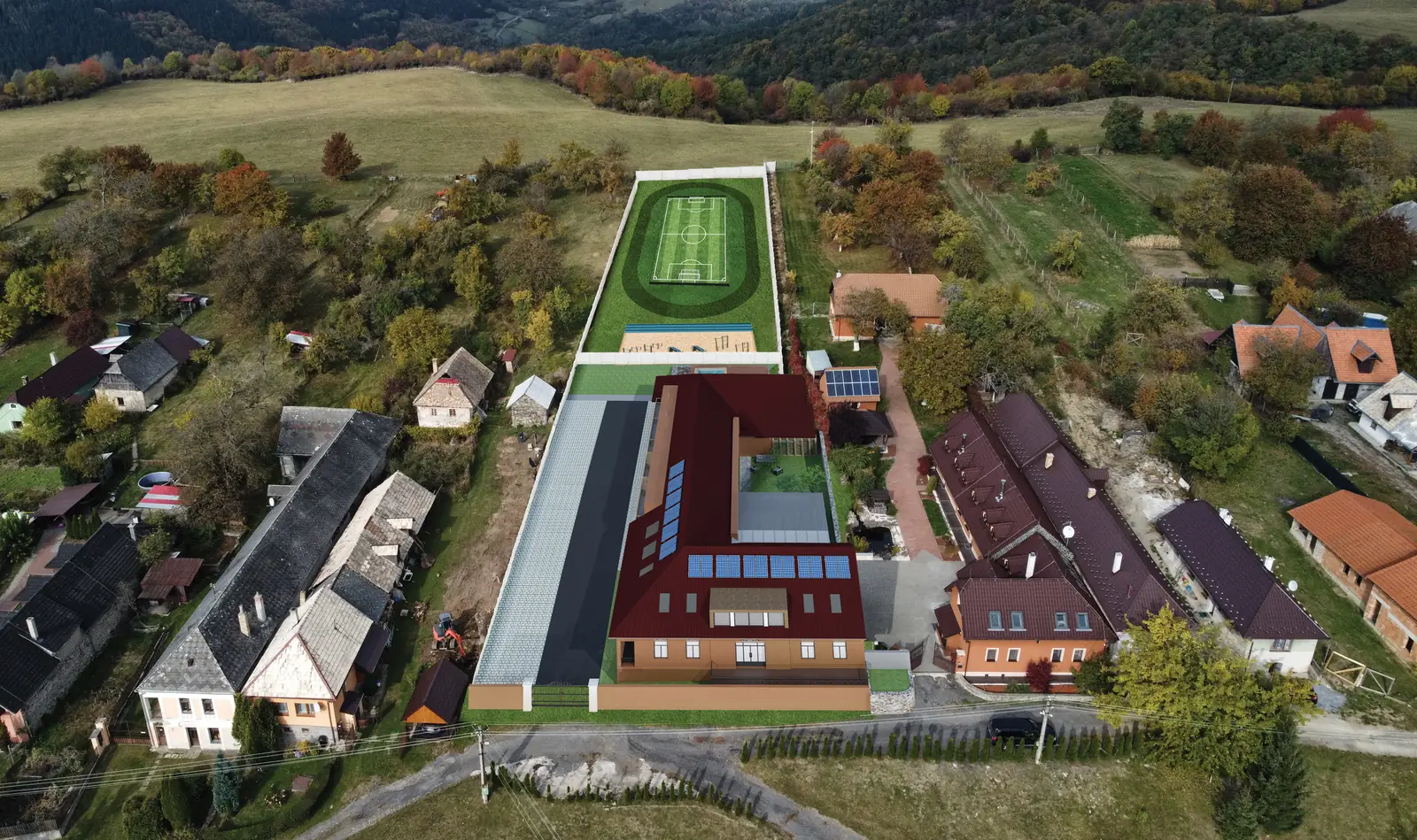 Visualisation of the future guesthouse